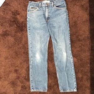 Vintage Lee dark wash mom jeans